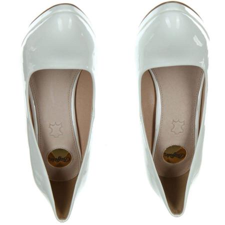 Женские туфли-лодочки Buffalo shoes H748-1 NEW 1254044, белые