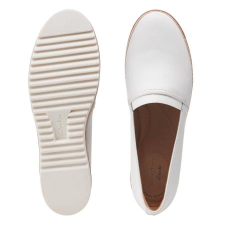 Женские эспадрильи Clarks Serena Paige 26159358, белые