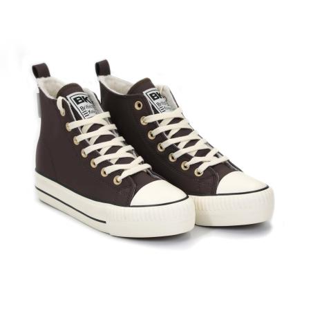 Женские высокие кеды British Knights KAYA MID B52-3709-01, коричневые Женские высокие кеды British Knights KAYA MID B52-3709-01, коричневые