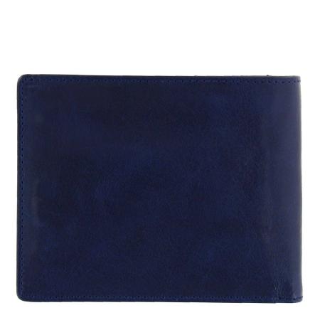 Мужской кошелек Braun Buffel AREZZO RFID Coin Wallet 12CS 81438, синий