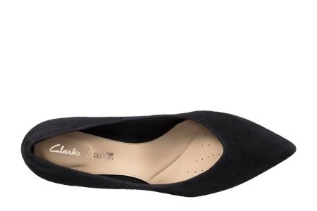 Женские туфли-лодочки Clarks Laina55 Court 26148883, черные Женские туфли-лодочки Clarks Laina55 Court 26148883, черные