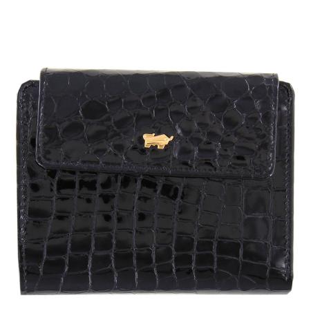 Женский кошелек Braun Buffel GLANZKROKO Ladies Wallet 6CS 40412, черный
