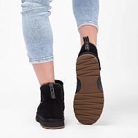 Sheepskin Fashion Higgie W13198 - Женские полусапоги из овчины (угги) EMU Australia, черные Sheepskin Fashion Higgie W13198 - Женские полусапоги из овчины (угги) EMU Australia, черные