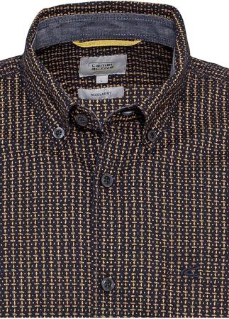 Мужская рубашка Camel Active Longsleeve Shirt 409114-8S14, оранжевая