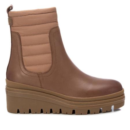 Женские челси CARMELA LEATHER COMBINED LADIES ANKLE BOOTS 160326, коричневые