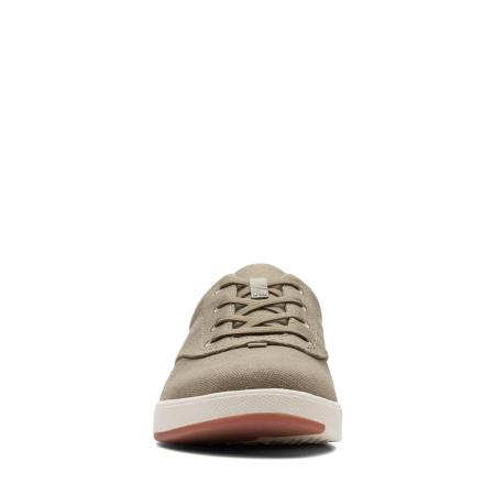 Мужские кроссовки Clarks Step Isle Crew 26140323, оливковые