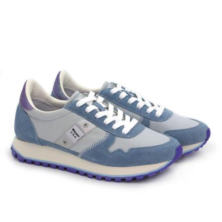 Женские кроссовки Blauer MILLEN S4MILLEN01-NYG, голубые Женские кроссовки Blauer MILLEN S4MILLEN01-NYG, голубые