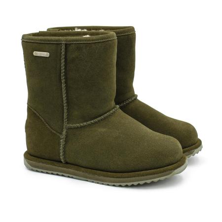 Детские сапоги EMU Australia Brumby Lo K10773, оливковые