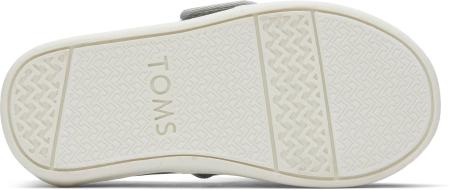 Детские эспадрильи TOMS Alpargata 10011457, серебряный