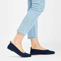 44405137-1000 - Женские балетки Bugatti, синие  44405137-1000 - Женские балетки Bugatti, синие