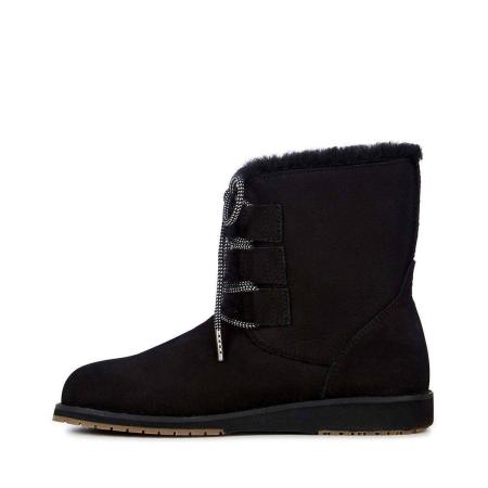 Женские полусапоги из овчины (угги) EMU Australia Illawong W11657, синие Женские полусапоги из овчины (угги) EMU Australia Illawong W11657, синие