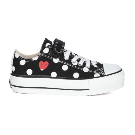 Детские кеды British Knights KAYA LOW B50-3712C-07, черные