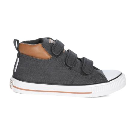 Детские высокие кеды British Knights KAYA PRO B50-3736C-01, черные