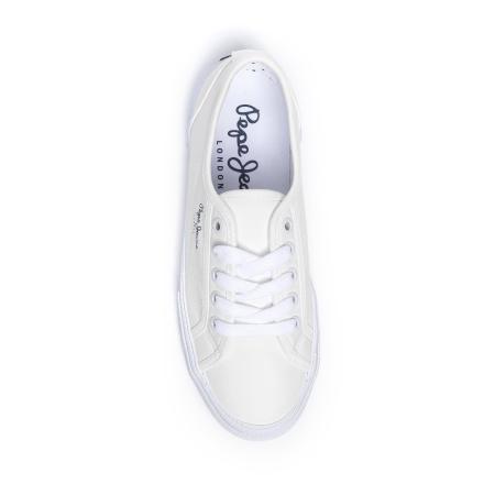 Женские кеды Pepe Jeans London ABERLADY VEGA PLS30953, белые Женские кеды Pepe Jeans London ABERLADY VEGA PLS30953, белые