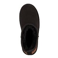 Stingers Stinger Micro Flatform W13301 - Женские полусапоги из овчины (угги) EMU Australia, черные Stingers Stinger Micro Flatform W13301 - Женские полусапоги из овчины (угги) EMU Australia, черные