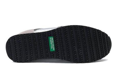 Женские кроссовки United Colors of Benetton Eva Jogging BTW123206, серебряные Женские кроссовки United Colors of Benetton Eva Jogging BTW123206, серебряные