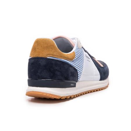 Мужские кроссовки Pepe Jeans London TINKER PRO CAMP SUMMER PMS30510, синие