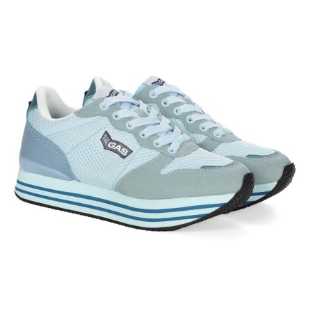 Женские кроссовки GAS LEXY MIX GAW313910, голубые