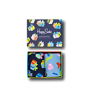 2-Pack Happy Birthday Socks Gift Set XBIR02 - 2-Pack Happy Birthday Socks Gift Set XBIR02