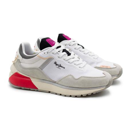 Женские кроссовки Pepe Jeans London Nº22 SPRING WOMAN PLS31347, белые