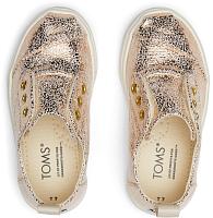 Cordones Cupsole 10017779 - Детские кеды TOMS, золотые