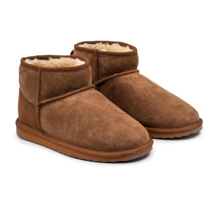 Женские угги EMU Australia Stinger Micro W10937 (жен. полусапоги из овчины (у W10937, коричневые Женские угги EMU Australia Stinger Micro W10937 (жен. полусапоги из овчины (у W10937, коричневые