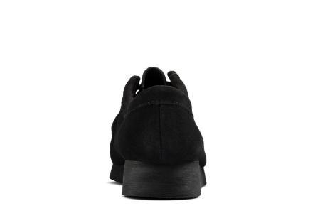 Женские полуботинки Clarks Wallabee 2 26158834, черные Женские полуботинки Clarks Wallabee 2 26158834, черные