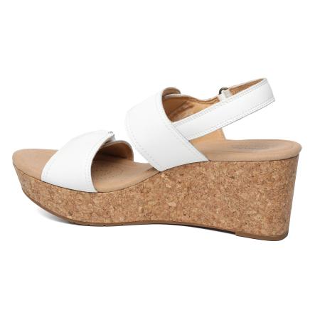 Женские босоножки Clarks Clarks Rose Lane 26171313, белые