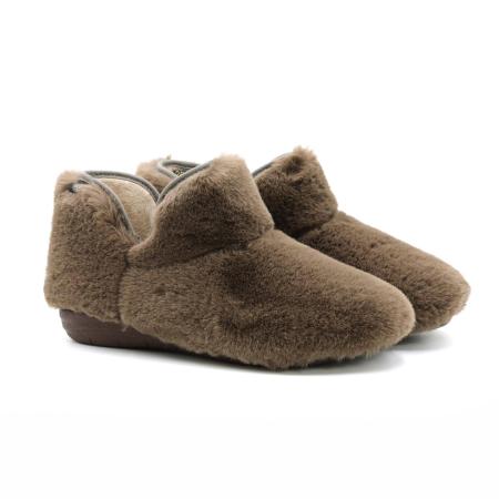 Женские тапочки SCHOLL MOLLY BOOTIE F303521011, коричневые