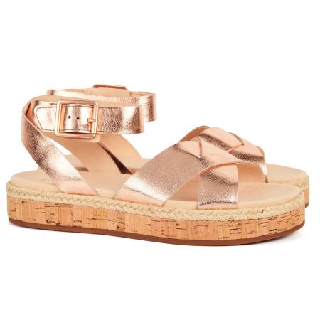 Женские сандалии Clarks Botanic Poppy 26147522, золотые