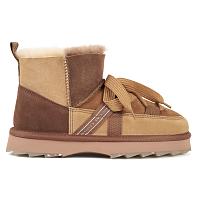 Sheepskin Fashion Blurred Micro Patchwork W13195 - Женские сапоги EMU Australia, коричневые