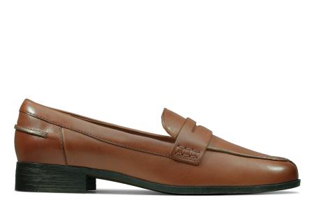 Женские лоферы Clarks Hamble Loafer 26147740, коричневые