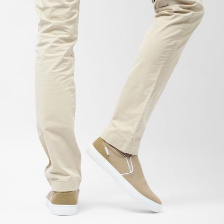 Мужские слипоны GAS DECKER CVS GAM514010, бежевые