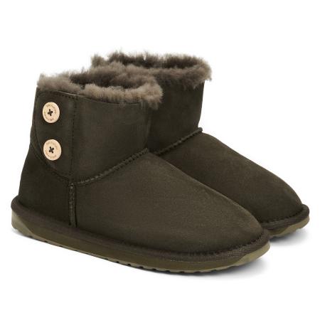 Женские угги EMU Australia Sheepskin Fashion Piction W13141, оливковые Женские угги EMU Australia Sheepskin Fashion Piction W13141, оливковые
