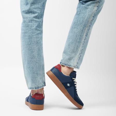 Мужские кеды Beverly Hills Polo Club OXFORD MIX BHM515200, синие