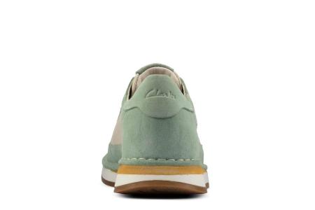 Женские кроссовки Clarks CraftRun Lace 26159550, зеленые