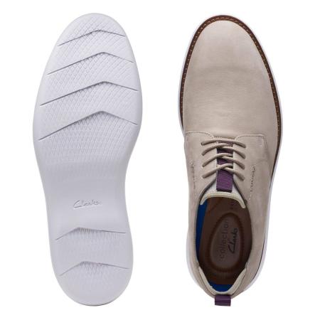 Мужские дерби Clarks Brantin Low 26158090, серые Мужские дерби Clarks Brantin Low 26158090, серые