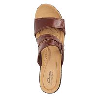 Merliah Coral 26164962 - Женские сланцы Clarks, коричневые Merliah Coral 26164962 - Женские сланцы Clarks, коричневые