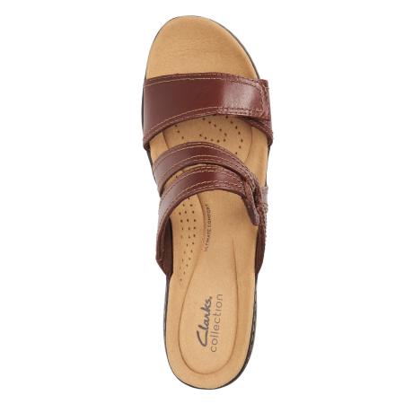 Женские сланцы Clarks Merliah Coral 26164962, коричневые