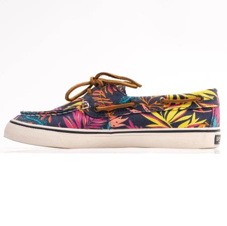 Женские топсайдеры Sperry Top-Sider Bahama Seaweed Print STS94718, розовые