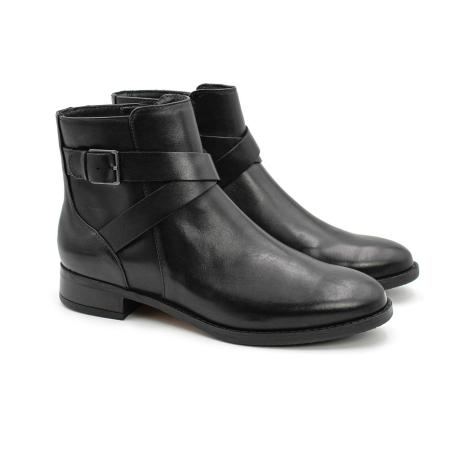Женские полусапоги Clarks Hamble Buckle 26151008, черные