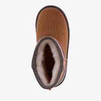 Wallaby Mini Cord Patch K13251 - Детские полусапоги EMU Australia, серые