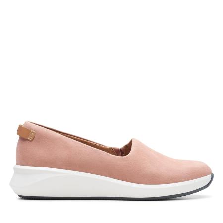 Женские слипоны Clarks Un Rio Step 26141445, розовые