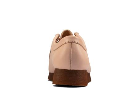 Женские полуботинки Clarks Wallabee 2 26159488, розовые Женские полуботинки Clarks Wallabee 2 26159488, розовые