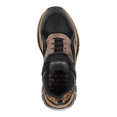 Женские кроссовки Pepe Jeans London BANKSY MOON PLS31394, черные