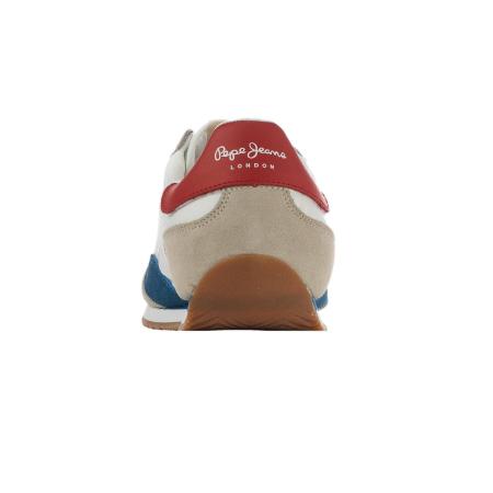 Мужские кроссовки Pepe Jeans London TAHITI RETRO MAN PMS30513, белые Мужские кроссовки Pepe Jeans London TAHITI RETRO MAN PMS30513, белые
