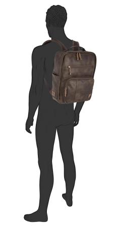 Мужской рюкзак Camel Active Laos Backpack 251201, коричневый