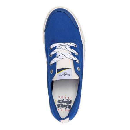 Мужские кеды Pepe Jeans London TRAVELLER BASIC MAN PMS30541, синие