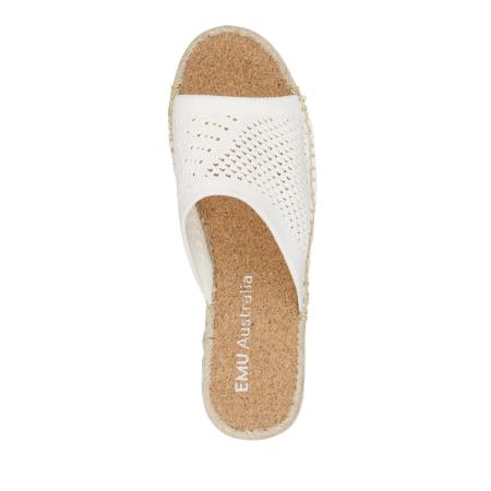 Женские сланцы EMU Australia Ebor Mac W12471, белые