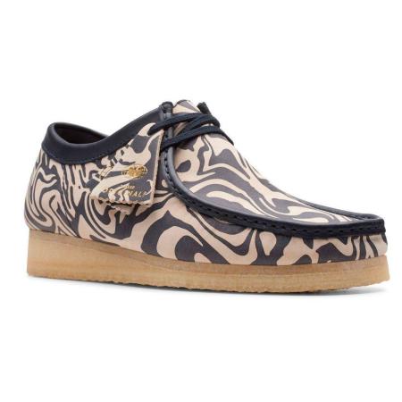 Мужские полуботинки Clarks WallabeeWW Lo 26147057, синие